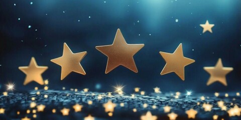 User ratings on online platforms influence business reputation.