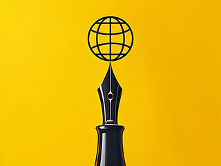 World Press Freedom Day Concept Journalists, News Media, and Human Rights Theme