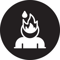 burnout glyph icon