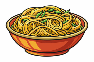 Bolognese Flat Minimalistic Vector Illustration
Watercolor Bowl Of Pasta With Marinara Sauce
Watercolor Pasta Pomodoro Illustration
Hearty Italian Cuisine Vector Illustration
Italian Pasta Noodles Men