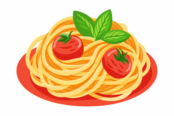Bolognese Flat Minimalistic Vector Illustration
Watercolor Bowl Of Pasta With Marinara Sauce
Watercolor Pasta Pomodoro Illustration
Hearty Italian Cuisine Vector Illustration
Italian Pasta Noodles Men