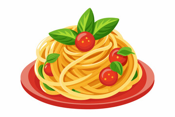 Bolognese Flat Minimalistic Vector Illustration
Watercolor Bowl Of Pasta With Marinara Sauce
Watercolor Pasta Pomodoro Illustration
Hearty Italian Cuisine Vector Illustration
Italian Pasta Noodles Men