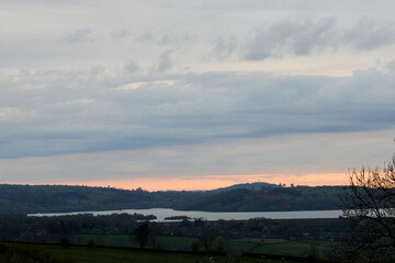 blue sky with clouds