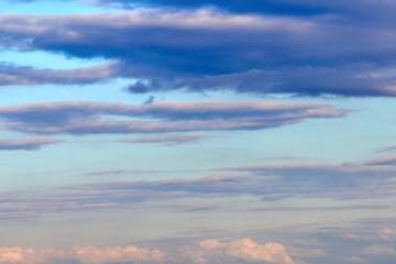 blue sky with clouds
