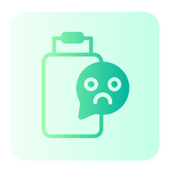 no travelling gradient icon