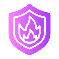 shield gradient icon