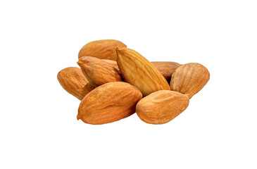 Almond nuts isolated