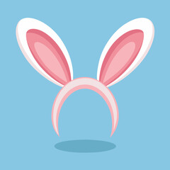 Fototapeta premium easter bunny with egg