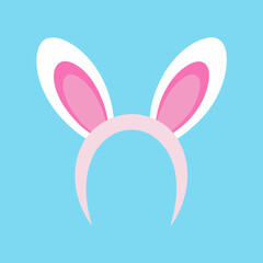 easter bunny vector illustration