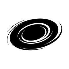 black hole icon, black hole silhouette vector illustration-Editable Vector Art of black hole,black hole vector