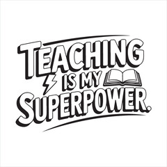 Obraz premium Teacher's day svg design