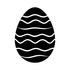 easter egg icon, easter egg silhouette vector illustration-Editable Vector Art of easter egg,easter egg vector