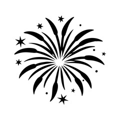 fireworks icon, fireworks silhouette vector illustration-Editable Vector Art of fireworks,fireworks vector