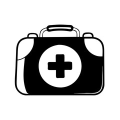 first aid kit icon, first aid kit silhouette vector illustration-Editable Vector Art of first aid kit,first aid kit vector