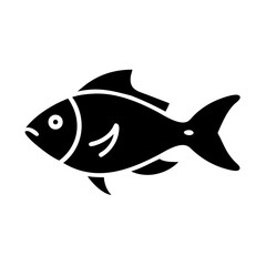 fish icon, fish silhouette vector illustration-Editable Vector Art of fish,fish vector