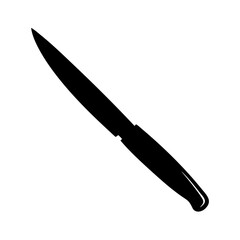 knife icon, knife silhouette vector illustration-Editable Vector Art of knife,knife vector