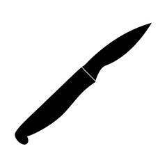 knife icon, knife silhouette vector illustration-Editable Vector Art of knife,knife vector