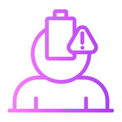 low energy gradient icon