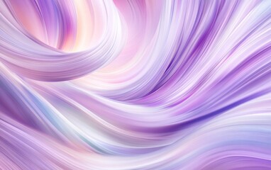 Abstract Purple and White Swirling Wave Design