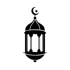 ramadan lantern icon, ramadan lantern silhouette vector illustration-Editable Vector Art of ramadan lantern,ramadan lantern vector