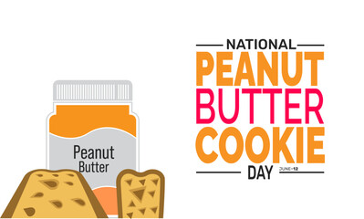 National Peanut Butter Day. holiday concept, Perfect for background, banners, cards, posters, and  social media design with text inscription and classic color for a professional look

