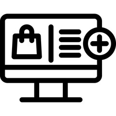 Fototapeta premium Online Shopping