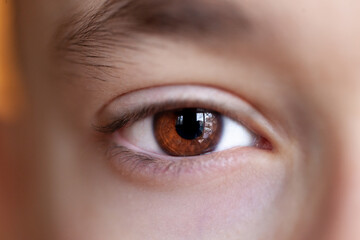 Obraz premium Macro Human Eye Close-Up