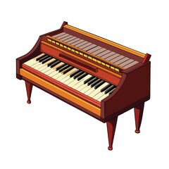 Fototapeta premium Strings, Winds, and Echoes: The Lost Instruments of the Lute, Harpsichord, Hurdy-Gurdy, Viola da Gamba, Clavichord, Crumhorn, Sackbut, Theorbo, Serpent, Rebec, Shawm, Cittern, Psaltery, Lyre, and Zith