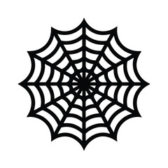 Halloween  vector illustration of a spider