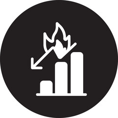 poor performance glyph icon