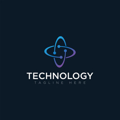 Tachnology logo, tagline here, vector logo