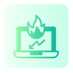 deadline gradient icon