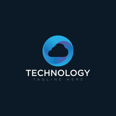 Tachnology logo, tagline here, vector logo, shield