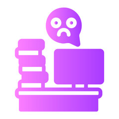 workplace gradient icon