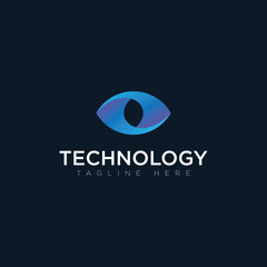 Tachnology logo, tagline here, vector logo, shield