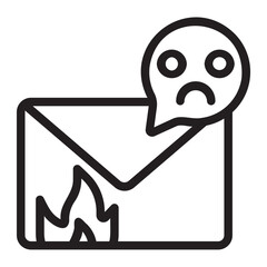 email line icon