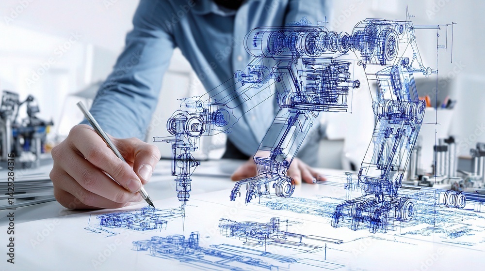 Poster Advanced Robotics Design and Engineering Prototype Development Process