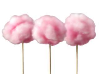 candy in the shape of heart isolated on transparent background