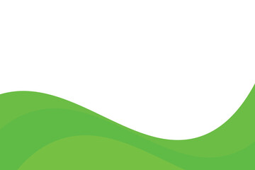 abstract green background with waves