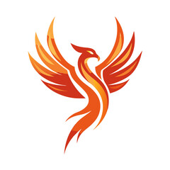 Phoenix logo Design template