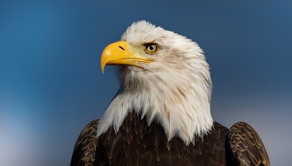 Obraz premium american bald eagle haliaeetus leucocephalus