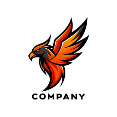 Obraz premium Phoenix logo Design template
