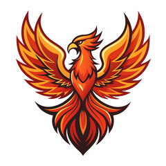 Phoenix logo Design template