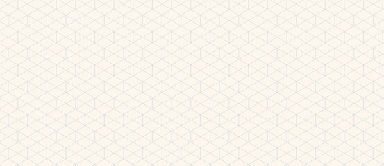 Subtle geometric pattern featuring interconnected cubes, creating an elegant and minimalist design.  Perfect for backgrounds, website design, or textile prints.