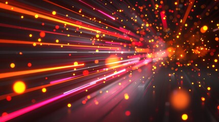 Dynamic animation of software code displayed on screen with professional studio lighting effects