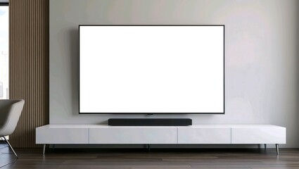 tv with blank screen
