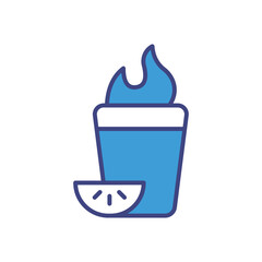 Shots icon vector stock illustration