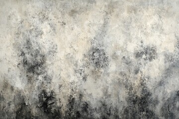 Obraz premium Abstract textured art piece, showcasing a blend of light and dark tones in a muted color palette. The surface reveals a layered effect, suggesting depth and dimension