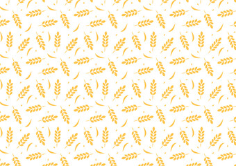 Wheat pattern wallpaper. oat symbol. free space for text. rice sign. Rice pattern wallpaper.