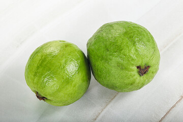 Fresh ripe green Guava fruit